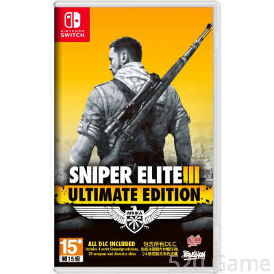 NS 狙擊之神 3 終極版  Sniper Elite 3 Ultimate Edition -歐版
